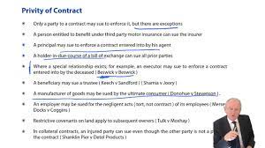 In malaysia, the development of doctrine privity contract in malaysia begin with the first case in malaysia court which is kepong prospecting ltd v schmidt 8. Privity Of Contract Pinnell And Its Exceptions Acca Corporate And Business Law Youtube