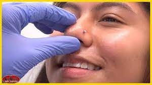 Can you get a ring when you get your nose pierced? She Got Her Nose Pierced With A Gun Youtube
