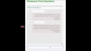 Trivia quizzes are a great way to work out your brain, maybe even learn something new. Design A Cannabis Chatbot That Entertains And Educates By Chattycrowd Fiverr