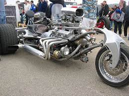Blower V8 Trike Trike Motorcycle Trike Reverse Trike