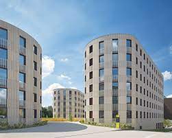 nord ost fassade c achim birnbaum architektur fotografie reitzensteinstrasse 25 d 70190 stuttgart studentisches wohnen architektur fassade