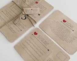These wedding invitations however have taken the personal touch to another level. Wedding Invitation Kits Etsy