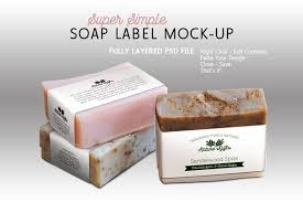 Soap Label Mock Up Horizontal Soap Labels Soap Labels Template Handmade Soap