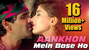 Aankhon Mein Base Ho Tum Duet Sunil Shetty Sonali Bendre Takkar Youtube Bobby Bollywood