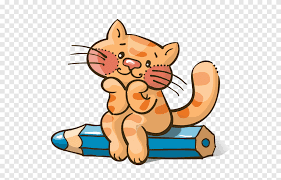 Gambar Pensil Kucing Kucing Kucing Pensil Hewan Png Pngegg