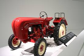Yes Porsche Once Built A Tractor This One Was Made In 1959 Inside The Porsche Museum Stuttgart Germany Stuttgart Germany Tractors