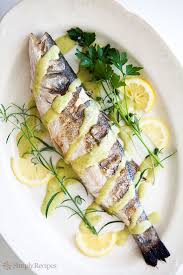 Grilled Branzino With Rosemary Vinaigrette Recipe Simplyrecipes Com Recipe Vinaigrette Recipes Healthy Recipes Recipes