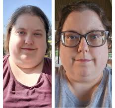 The first place I'm starting to notice a difference is my face. Not really  noticing my body changing much though. Guess that will come with time. I'm  back to just sitting at