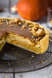 Cremiger Kurbis Kasekuchen Mit Karamellschicht Rezept Kurbis Kasekuchen Desserts Ohne Backen Kuchen Und Torten