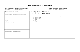 Soal dalam bentuk pilihan ganda 40 butir dan 5 soal essay. Https Pdfcoffee Com Download Kartu Soaldeniriswandi Pdf Free Html