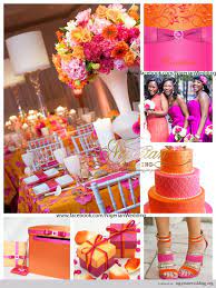 Mini Favor Boxes With Swapped Lids Cute Idea Orange And Pink Wedding Pink Wedding Colors Pink Wedding Theme