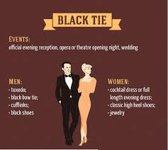 Guide To Most Basic Dress Code Rules In 2020 Black Tie Event Dresses Dress Codes Black Tie Optional Dress