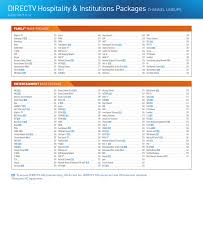 Check spelling or type a new query. Directv Hospitality Institutions Packages Channel Lineups