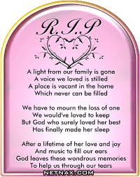 Image detail for -Rest In Peace RIP Graphics - Poems For Mom or ... via Relatably.com