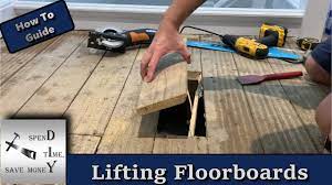 How To Cut Lift And Replace Floorboards Quick And Easily Youtube