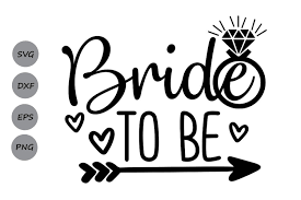 Download Bride To Be Svg Graphic By Cosmosfineart Creative Fabrica Svg Engagement Bride PSD Mockup Templates