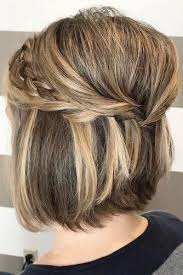 Inspiration For Wedding Updos For Short Hair Length Wedding Forward Short Hair Lengths Thick Hair Styles Short Wedding Hair