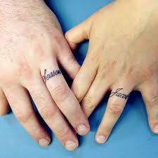 The lord of the rings tattoo design below is a cool expression that can be inspiring even to those who read it. 16 Great Wedding Tattoos To Commemorate Your Big Day With