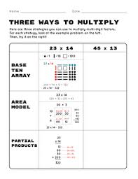 Multiplying by 10 is often a lesson itself, but here we have. 5th Grade Multiplication Worksheets Free Printables Education Com