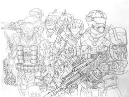 Halo Reach Noble Team By Leonalmasy Halo Reach Halo Artwork