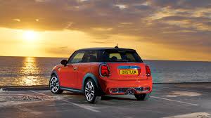 Multiple sizes available for all screen sizes. 2018 Mini Cooper S At Sunset By The Sea Hd Wallpaper Background Image 1920x1080