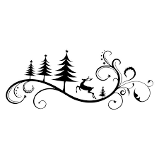 Christmas Ornament Deer Tree Graphics Design Svg Dxf Eps Png Cdr Ai Pdf Vector Christmas Stencils Christmas Ornaments Christmas Svg