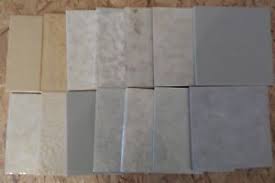 Retro Fliesen 15 X 15 Cm Grau Hellgelb Uni Und Gemustert 70er Jahre Neu Ebay