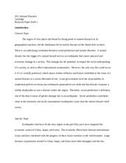 How to write a conclusion sentence for a paragraph. Sample Final Draft For Analytical Paper 201 Natural Disasters Coolidge Analytical Essay Final Draft Disasters Bring People Together Natural Disasters Course Hero