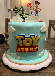She doesn't have a blog, so i thought i would share it with you. Toy Story Cake For My Nephews 2nd Birthday My Second Time Ever Using Fondant It S Not Perfect But I M Super Proud Of It Cakedecorating