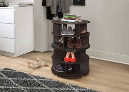 Set includes queen headboard & footboard, rails, dresser, mirror chest and 2. Kings Brand Furniture 4 Tier Revolving Lazy Susan Shoe Rack Storage Organizer Chocolate Buy Online In Bosnia And Herzegovina At Bosnia Desertcart Com Productid 91855846
