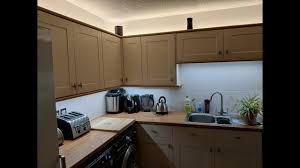 What is the price range for under cabinet lights? The Kitchen Extending Our Philips Hue Lightstrips Youtube