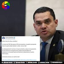 ABNoticias || El jefe de bancada del Partido Nacional de Honduras, Tomás  Zambrano, mediante su cuenta de X manifestó que Libre tiene los días  contado, "A menos de 230 días para el