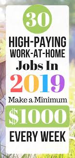 Are You Looking For A High Paying Side Gig To Add To Your Income Here S A Quick List Of Legitimate Wor Legitimate Work From Home Work From Home Jobs Home Jobs