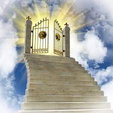 Jesus christ welcomes you, heaven gates with cross, heaven gates with angels. The Pearly Gates Inspirational Song Motivational Poem Heaven Painting Heaven Art Gates Of Heaven Tattoo