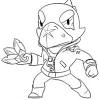 Ausmalbilder brawl stars 8 bit. 1