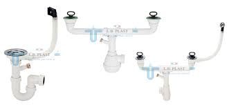 The easiest way to install a drain in your granite sink is to purchase a drain kit. Plumbing Kit For Kitchen Sink Drain L B Plast Srl