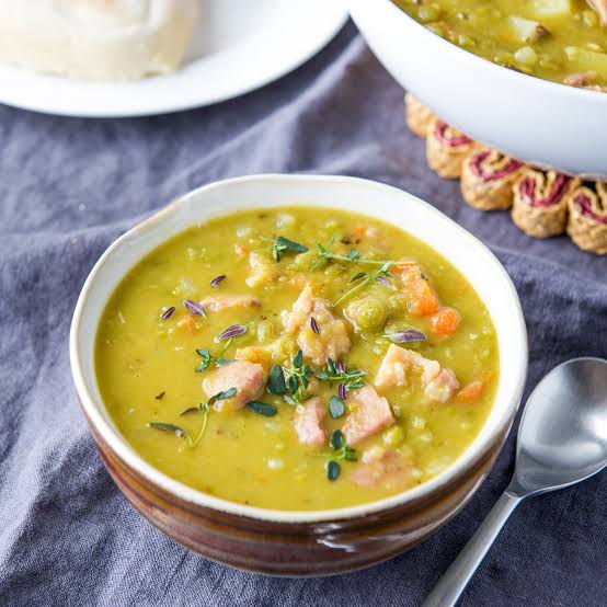Split Pea Soup with Ham Recipe