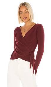 janessa wrap top