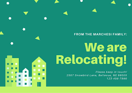 Choose a postcard design to match your company, industry, occasion, or brand. Make Your Own Change Of Address Cards