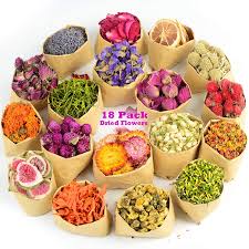 Check spelling or type a new query. Buy Laveve Dried Flowers 18 Bags 100 Natural Dried Flowers Herbs Kit For Soap Making Diy Candle Bath Resin Jewelry Making Include Lavender Don T Forget Me Lily Rose Petals Jasmine And