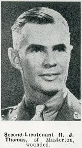 Second-Lieutenant R. J. Thomas, of Masterton, wounded