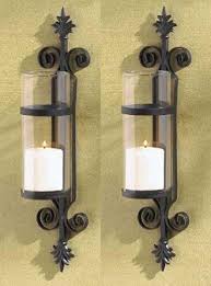 Find great deals on ebay for candle holder wall black. 2 Black Iron French Hurricane Candle Holder Wall Sconce Wall Candle Holders Wall Mounted Candle Holders Candle Holders Wall Decor