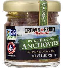 Shop for crown prince premium flat anchovies in olive oil (2 oz) at fry's food stores. Crown Prince Natural Flat Fillets Of Anchovies In Pure Olive Oil 1 5 Ounce Jars Pack Of 18 Packaged Anchovies Grocery Gourmet Food Amazon Com