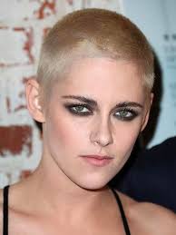 How Kristen Stewart Rocks a Blonde Buzz Cut With Edgy Style