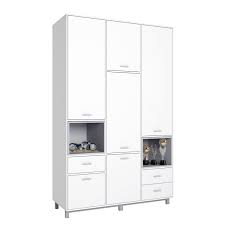 Soll dein schrank weiß sein? Polini Home Kleiderschrank Mirum Weiss Graue Elemente 5 Turig 2070 42 Polinikids