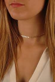 Gold Coin Choker Tiny Disc Necklace Tattoo Necklace 14k Etsy In 2021 Gold Coin Choker Coin Choker Chokers