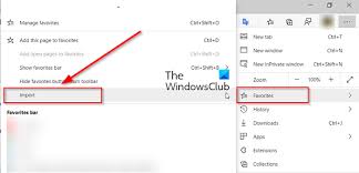 Exporting your bookmarks from edge: Import Favorites Bookmarks Into Edge From Other Browsers