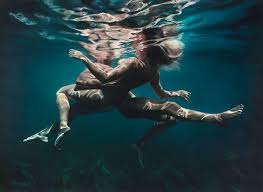 Martine Emdur Underwater Love Underwater Art Underwater Painting Underwater