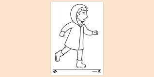Some of the coloring page names are big raindrop template raindrops coloring baby shower decorations baby, big raindrop template raindrops coloring. Free Boy Running In Raincoat Colouring Sheet Colouring Pages