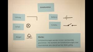 Schaltzeichen Stromkreis Zeichnen Lehrerschmidt Youtube